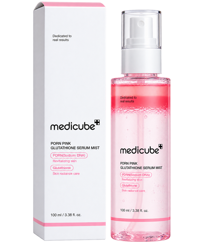 Medicube PDRN Pink Glutathione Mist — Bruma facial 100 ml