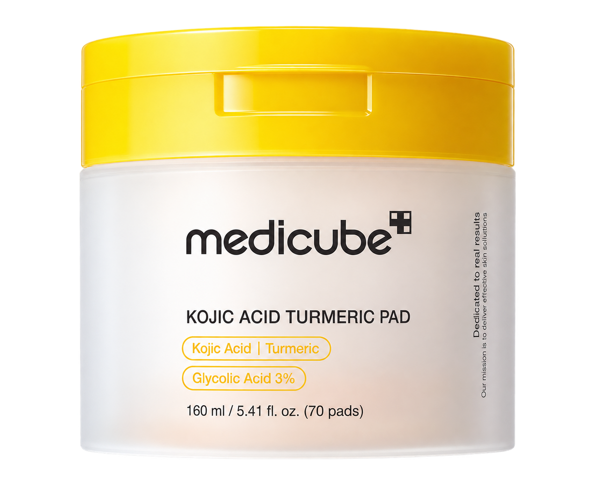 Medicube Kojic Acid Turmeric Pad — 70 unidades